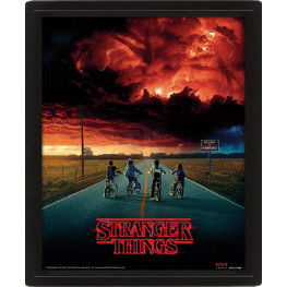 Stranger Things Framed 3D Lenticular plagát Pack Mind Flayer 26 x 20 cm (3)